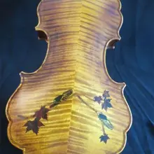 SONG бренд мастер скрипки 4/4 инкрустация из розового дерева и рисование ребра/шеи#114608