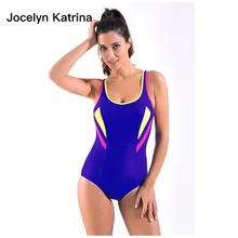Jocelyn Катрина Профессиональный Цельный спортивный купальник женские купальники Спортивные Купальники цельные костюмы