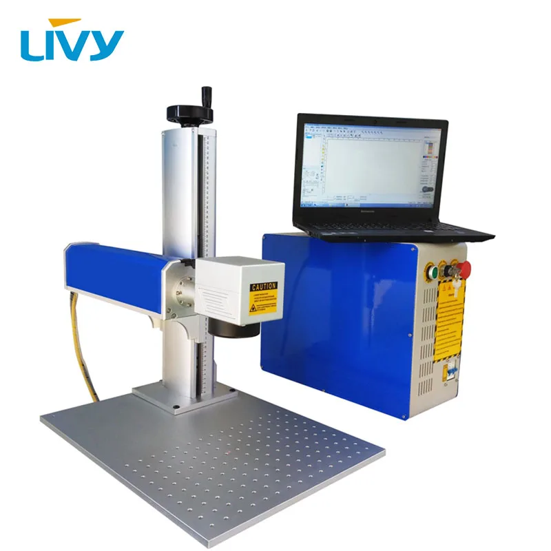 

20W 30W 50W Laser Marker Fiber Laser Marking Machine Laser Engraving Machine For Keyboard/ Phone case
