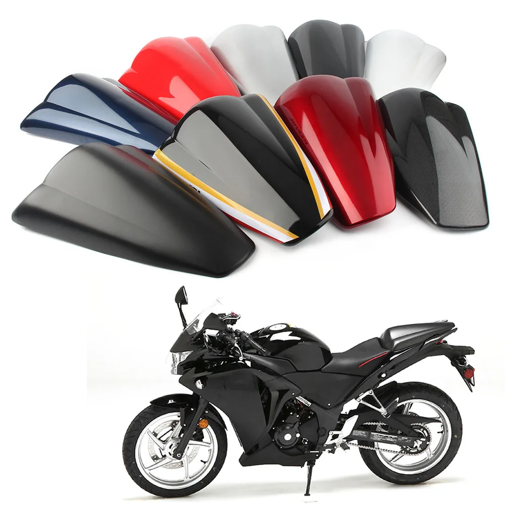 MotorcycleSeatCoverRearPillionPassengerCowlBackCoverForHonda