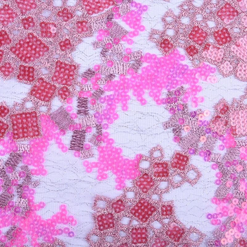 Новейшая французская кружевная ткань органза кружевная ткань Высокое качество Свадебные африканские нигерийские кружевные ткани с блестками вечерние