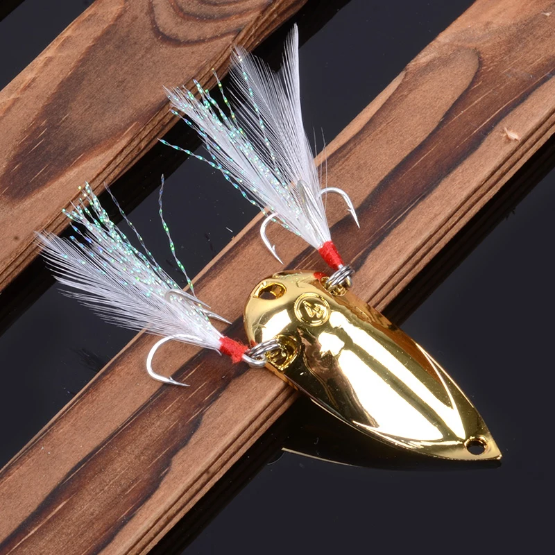 Рыболовная приманка Cicada ложка для ловли рыбы жесткие приманки тройные Крючки