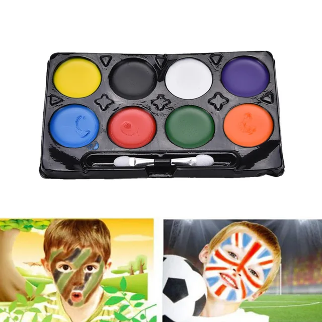 Aliexpress.com : Buy 8 Colors Face Painting Make Up Paints Party ...