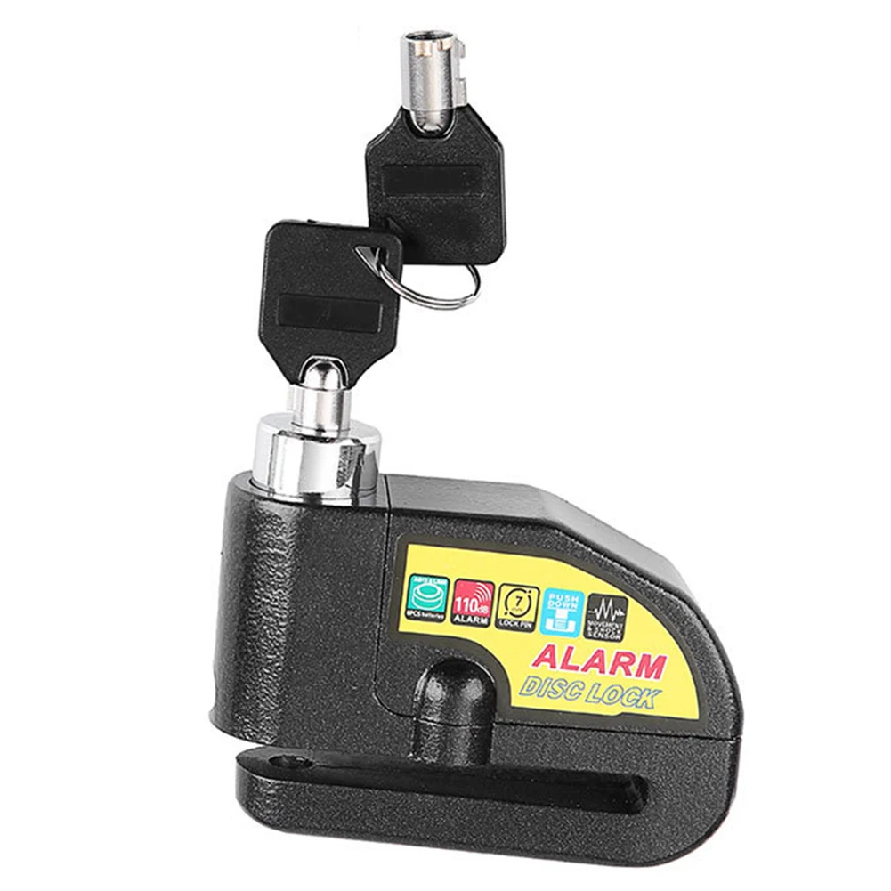 Disc Brake Lock Motorcycle Alarm With 110db Alarm Sound, Anti-Theft Waterproof, Keyless Locking Anti-Theft Security Wheel Disc Lock For Motorcycle – Buy The Best Products In The Online Store