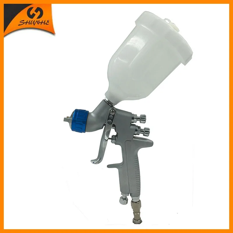 SAT0080 Air Atomizer LVLP Gravity Feeding Dual Action Airbrush Spray Gun Hand Manual Sprayer Pneumatic Painting Tool Gun