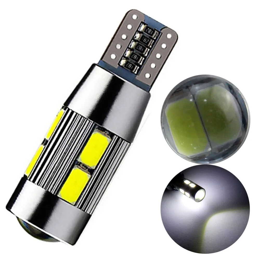 10x T10 W5W 194 192 168 canbus НЕТ ОШИБОК 10 SMD 5630 5730 Светодиодные клиновидные лампы