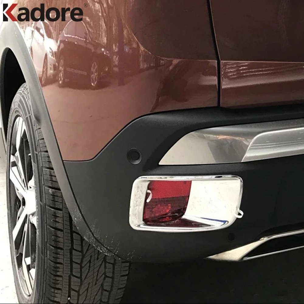 Для Peugeot 3008 GT 2017 2018 2019 2020 хромированная фотолампа Крышка накладки противотуманная