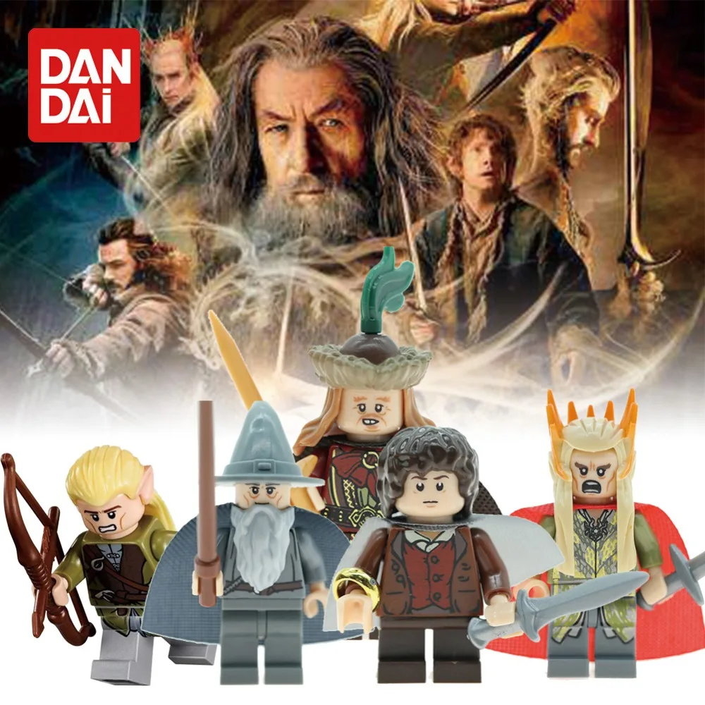 

Legoingly Magic Series The Lord of the Ring Gandalf Sauron Radagast Aragorn Model Bricks Building Blocks DIY Toys Gifts GK30