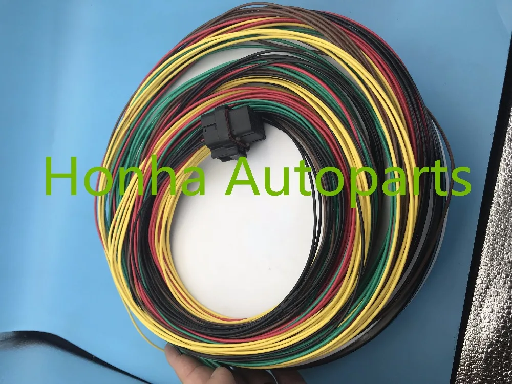 

Free shipping 4-1437290-0 34 Pin Female Tyco AMP Auto Oil Gas Connector Plug Socket With Cable Wire Pigtail