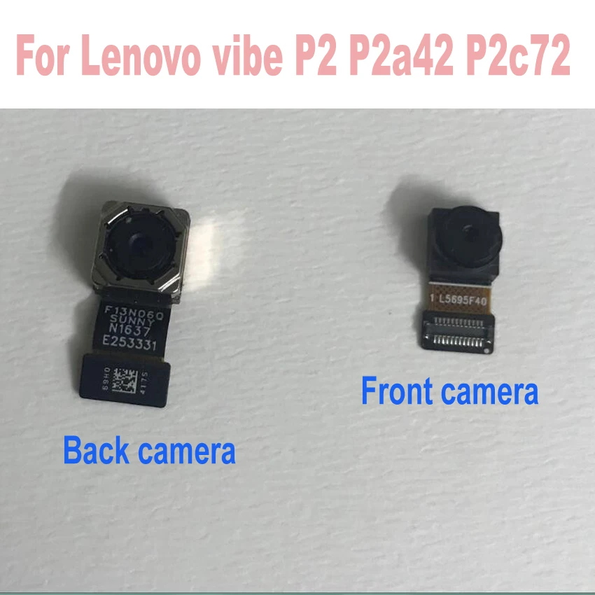 

LTPro Original Tested Main Big Rear Back Camera Module With flex cable For Lenovo vibe P2 P2a42 P2c72 Replacement Phone Parts