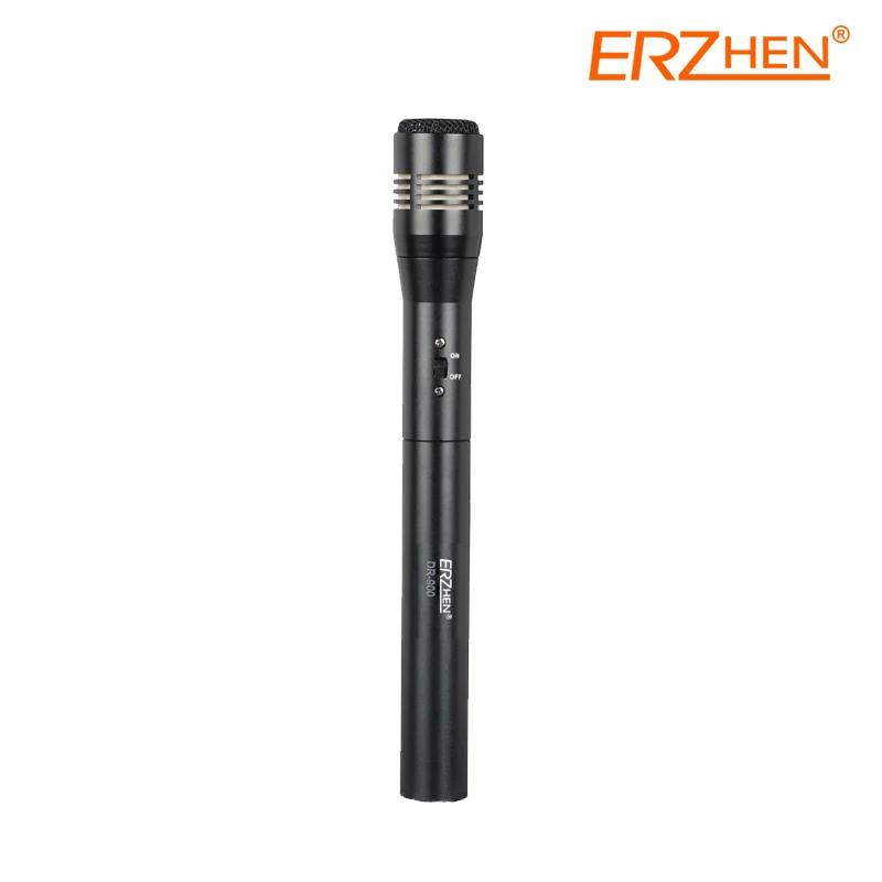 

DR-900 High Quality Professional Condenser Sound Recording Microphone with Shock Mount for Radio Braodcasting Singing Black