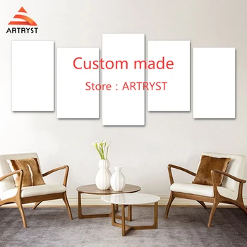 

Artryst 5 Pcs Modular Custom Made Picture Home Room Decor Picture Canvas Paintings on Canvas Wall Art for Home Decor Wall Decor
