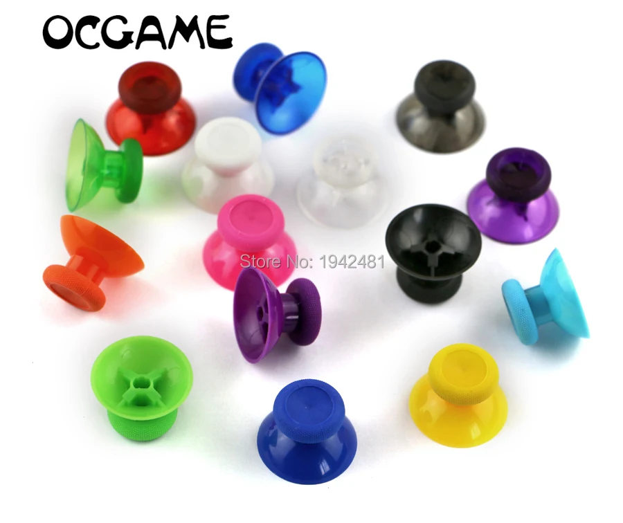 OCGAME 200 шт./lort новейшие аналоговые стики колпачки в виде грибов для электронного