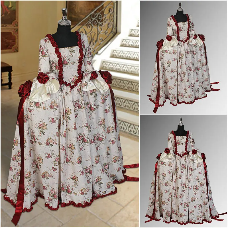 

Victorian Corset Gothic/Civil War Southern Belle Ball Gown Dress Halloween dresses US 4-16 R-792