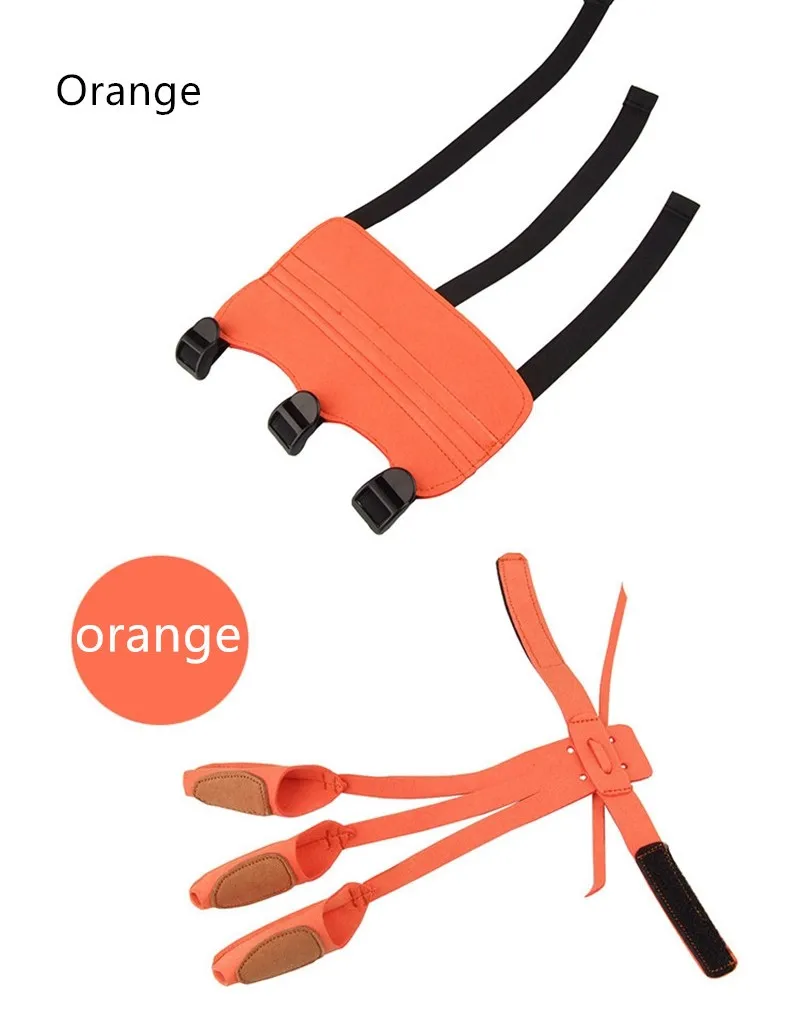 PG05 3 Finger Protective Glove & 3 Straps Arm Guard & Finger Tab (8)_