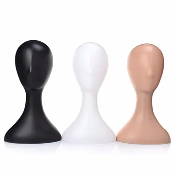 

Female Plastic Mannequin Manikin Head Foam Wig Hair Glasses Display Stand Model Sewing Tools