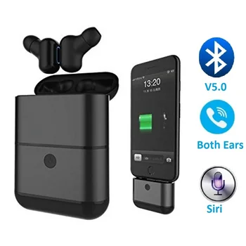 

True Wireless Headphones Bluetooth 5.0 Earphone TWS Earbuds Noise Canceling Handsfree Headset for Apple iPhone Samsung Phones