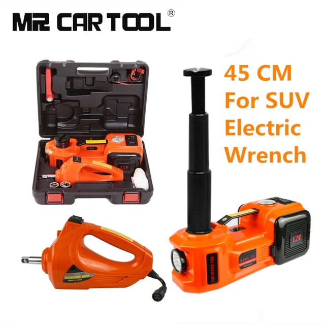 Car Electric Jack SUV Jacks Hydraulic Floor Impact Wrench 45MM 12V 5