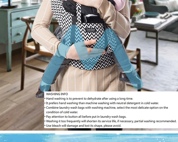 Регулируемый эргономичный детский Кенгуру дышащий детский кенгуру рюкзаки чехол из хлопка для новорожденных портативный Слинг Сумка
