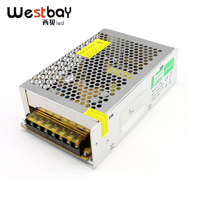 

New arrival 12V 12.5A 150W Switching Power Supply Driver for DIY lighting LED Strip AC 100-240V Input to DC 12V free shipping