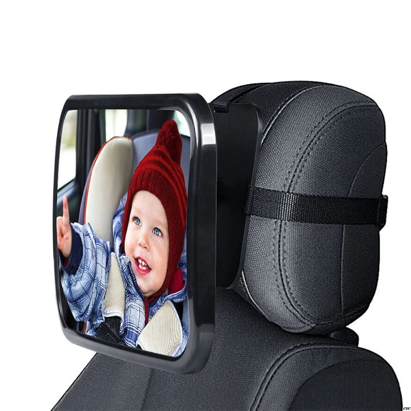 Автомобильное детское безопасное зеркало заднего вида, вращающееся на 360 градусов, для наблюдения за ребенком, автомобильный эндоскоп заднего вида, сплошное вспомогательное зеркало