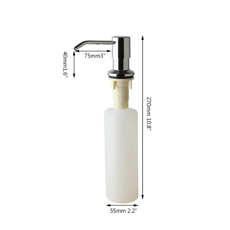 Диспенсер для мыла из АБС-пластика кухня ванная комната раковина кран Шампунь Душ лосьон дозатор жидкого мыла