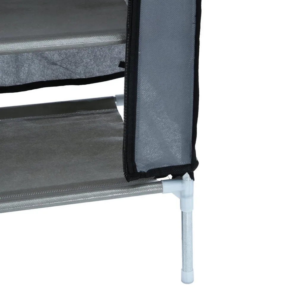 Newest Nonwoven Fabric Home Shoes Organizer Durable Shoe Rack Space Saving Storage Shelf Portable Home Accessories