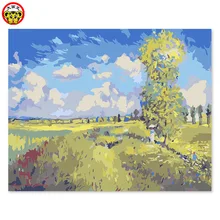 Картина по номерам художественная краска по номеру DIY домашний декор живопись, украшения, поделки, абстракция, пейзаж