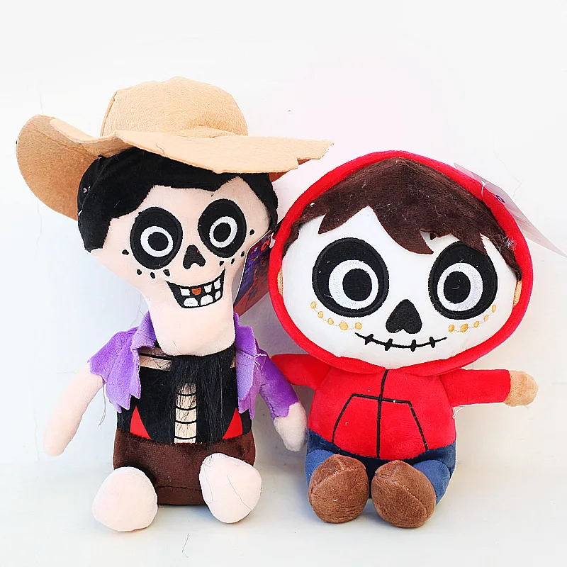 Популярный фильм COCO Cute Ghost Pixar новые плюшевые игрушки 6 &quot20 см Мигель Гектор