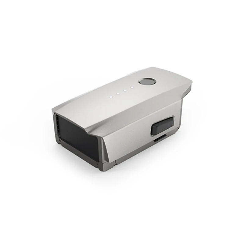 

DJI Mavic pro Platinum Intelligent Flight Battery (3830mAh/11.4V) View battery status via DJI GO app Self-discharge protection