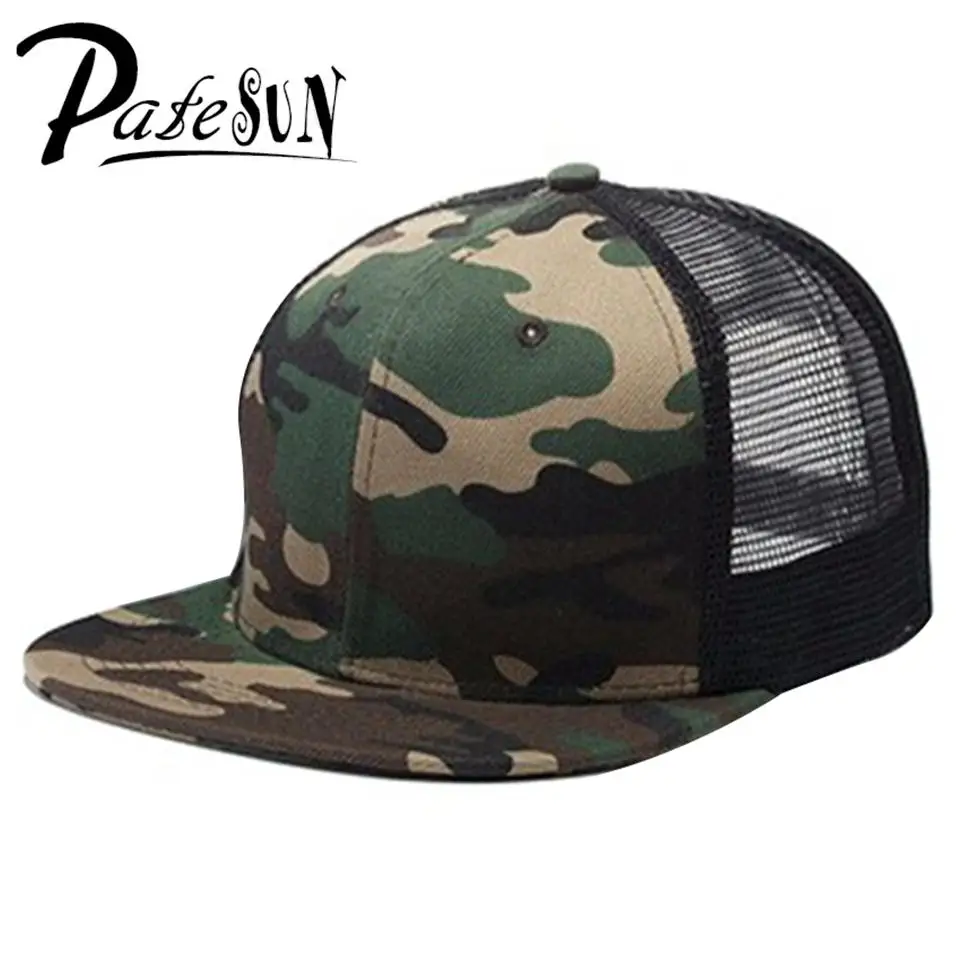 blank mesh snapback hats