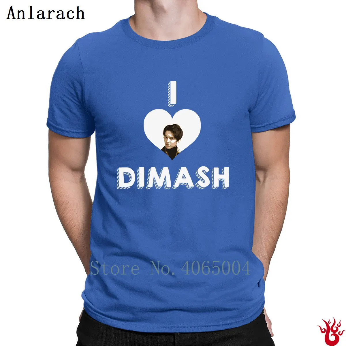 Футболка с коротким рукавом I Love Dimash европейский размер S 3xl хип хоп топы крутая