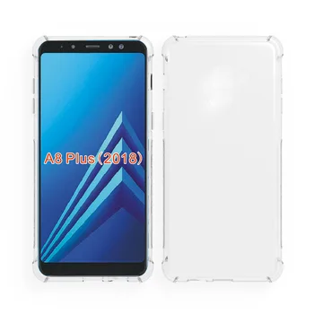 

10pcs/lot,Crystal Clear Anti-Scratch Shockproof Durable Flexible TPU soft Case Cover for samsung galaxy a8 2018/a8 plus 2018