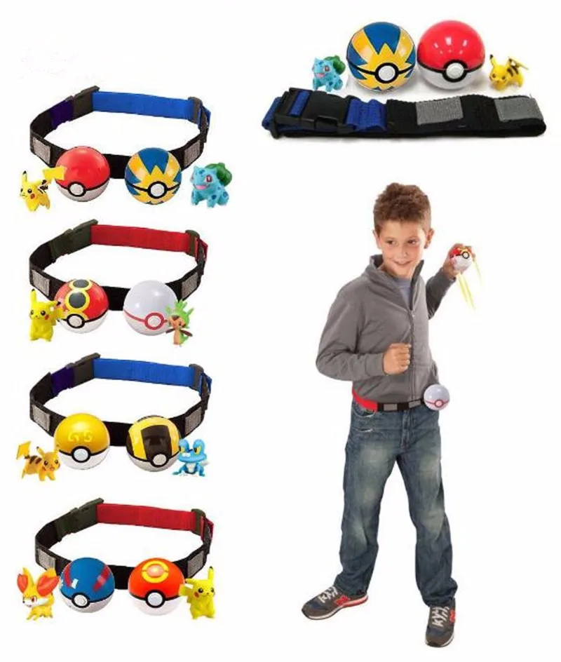 cinturon con pokebolas