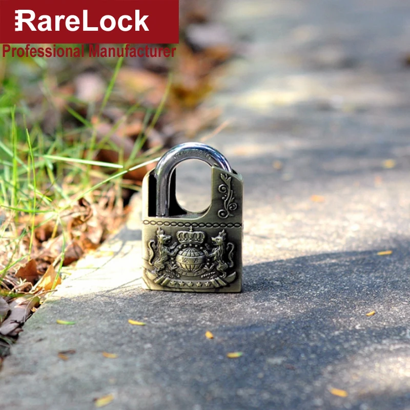 Rarelock MS539 замок под старину для сада ворота дома двери склад автомобиля шкатулка Электрический шкаф ящик тренажерный зал шкафчик 4 ключа h