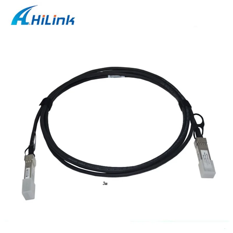 Большой объем данных 10G 10GB SFP+ медь Twinax 3M прямой прикрепить Пассивный кабель DAC совместимый SFP-H10GB-CU3M