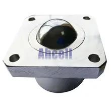 Ahcell SI51 700 кг грузоподъемность мяч ролика Кастер, тяжелых фланец шаровой Переточная, SI-51 машина оснастки шарикоподшипник блок