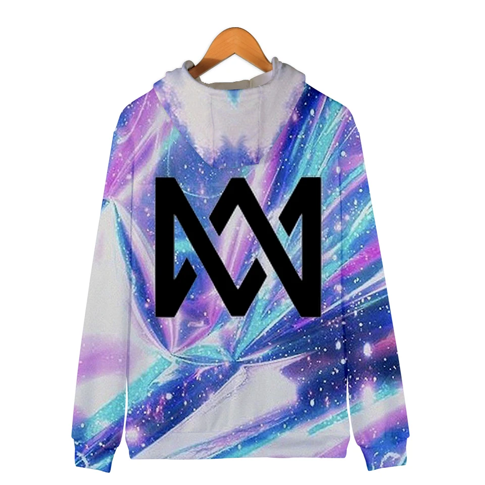 Marcus and Martinus Harajuku Zipper Jacket Marcus Martinus 3D Hoodies Sweatshirt Women/Men singer Hoodies Women Plus Size