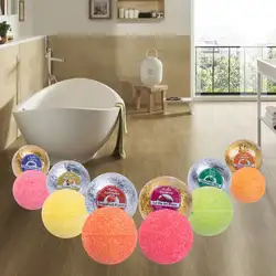 6 масло для глубокой ванны, масло для тела, увлажняющий мяч для ванной натуральные пузыри для ванны, соль, Отбеливание тела