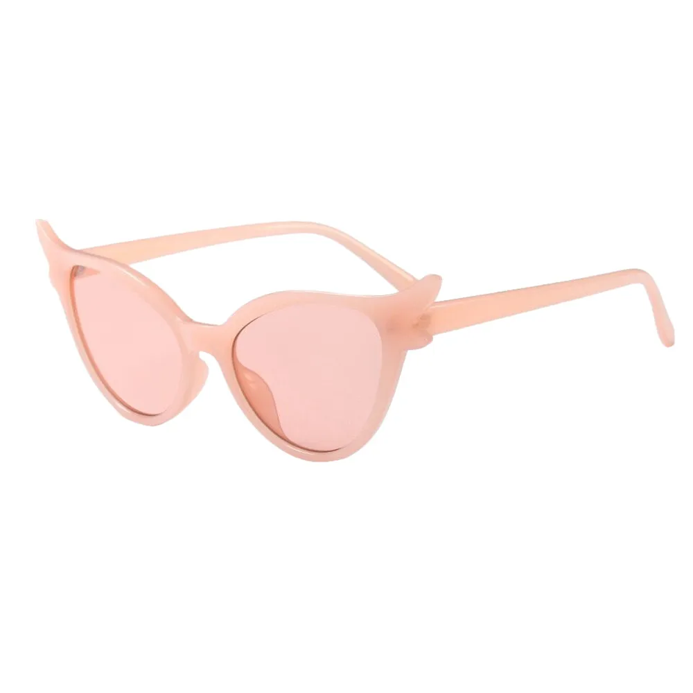 2019 High Quality New Fashion Retro Vintage Clout Cat Eye Unisex Sunglasses Rapper Grunge Outdoor  Outdoor Glasses Eyewear    #7 purple sunglasses Sunglasses