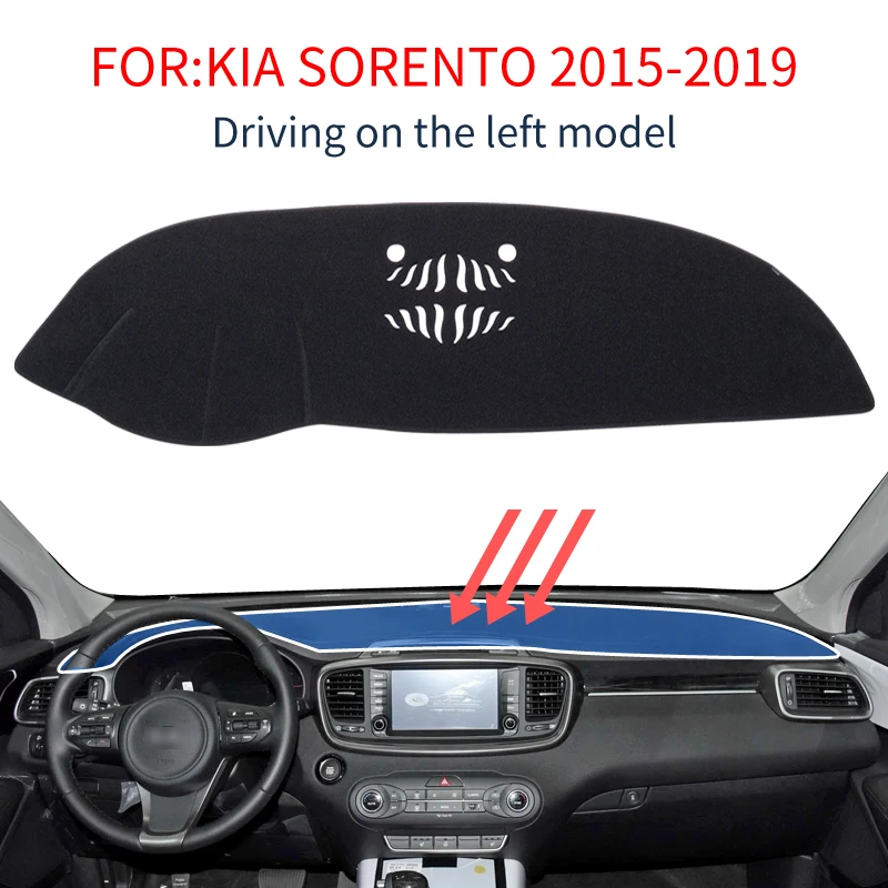 Smabee Car Dash Mat Dashmat for Kia Sorento 2015 2019 Prime UM MK3