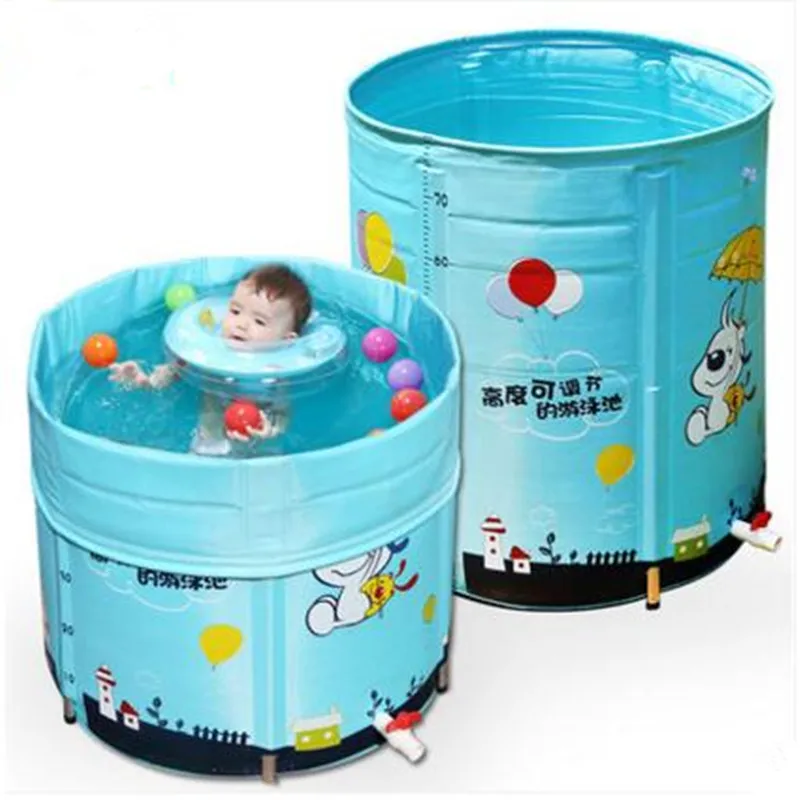 Us 13589 Freies Schiff Rabatt Verstellbare Falten Babys Schwimmen Pool Baby Pool Piscina Piscine Legierung Stent Kleinkinder Kinder Kinder