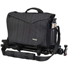 CADeN DSLR камера сумка через плечо сумка для Canon Nikon камера 3 объектива 14 дюймов ноутбук