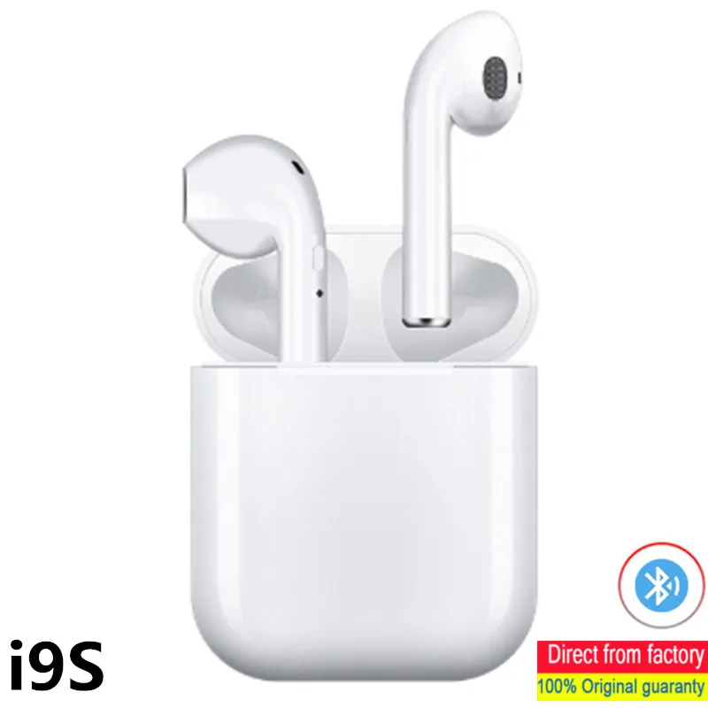 

i9s TWS Bluetooth Earphone With Microphone Wireless Bluetooth Earphone In-Ear Earphone Storage Box Bluetooth Earphone pk i7s i8