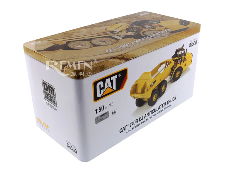 DM 1:50 гусеница Cat 740B EJ сочлененный Hauler/самосвал конструирование грузовика машинное оборудование 85500 литье под давлением Модель Коллекция, украшение