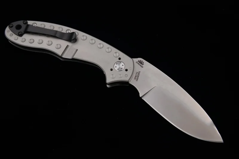 JUFULE Made C151 Schempp Tuff 3V Blade Titanium G10 handle Folding Outdoor Survival fruit EDC Tool camping hunting Kitchen Knife