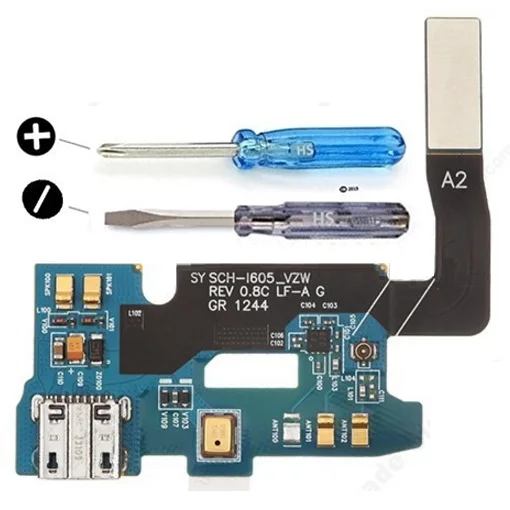 Док станция для Samsung Note 2 I317 N7100 N7105 L900 T889 R950 I605 usb порт зарядки флекскабельный