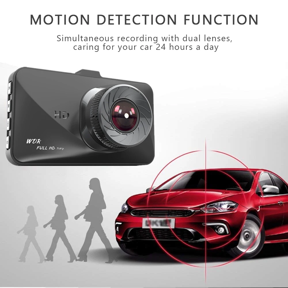 Ночь видеть мини автомобиль Регистраторы 1080P петли Запись DVR видеокамера камера и