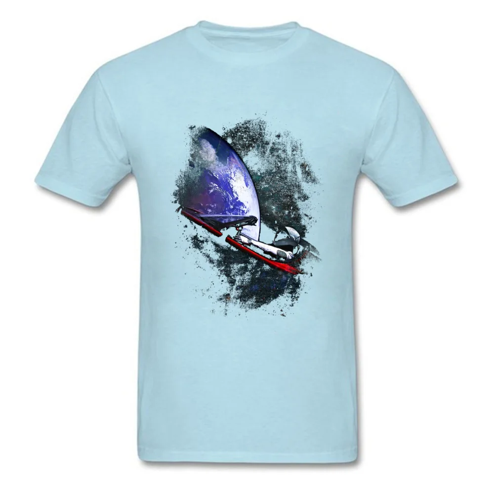 Road to Mars 13346 Tops Tees New Design Round Collar Normal Short Sleeve All Cotton Men T Shirts Summer T Shirt Road to Mars 13346 light