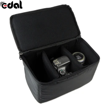 

5 Color Universal Portable Polyester Black DSLR Partition Padded Camera Bag Waterproof Built-in Insert Camera Bags Photographers